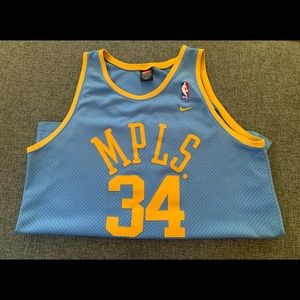 MLPS Lakers Jersey Vintage Nike Brand XL Shaquille ONeal Authentic NBA